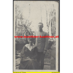 GM Adalbert v. Kaltenborn mit Ehefrau Anny geb. Mende in Krakau