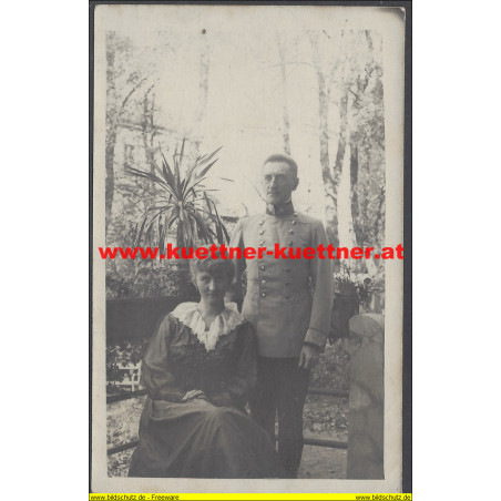 GM Adalbert v. Kaltenborn mit Ehefrau Anny geb. Mende in Krakau