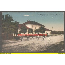 AK - Satoraljaujhely - Honved laktanya (1919)