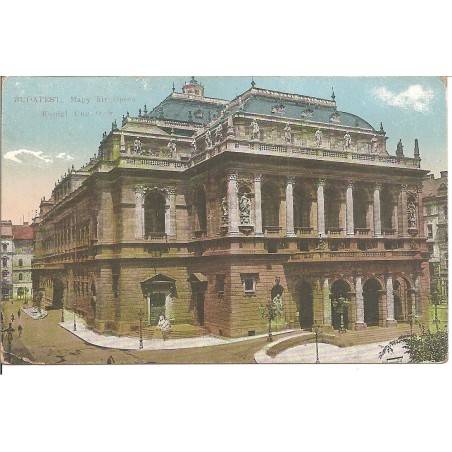 AK - Budapest - Königl. Ung. Oper