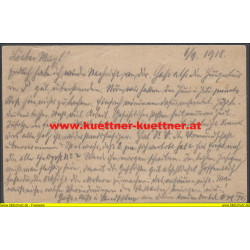 Feldpost 385 K.k. schw. Feld-Art.-Rgt. Nr.43