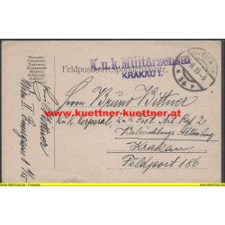 Feldpost K.u.k Militärzensur Krakau