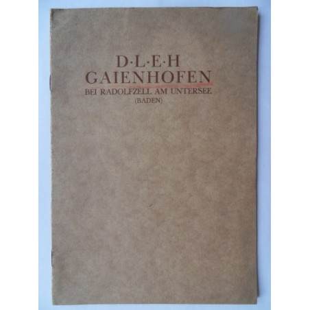 Landeserziehungsheim Gaienhofen bei Radolfzell