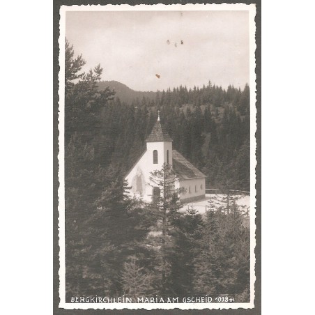 AK - Maria am Gscheid Bergkirchlein