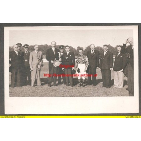 Foto - Adenauer / Figl / Galopprennbahn Wien II., Freudenau