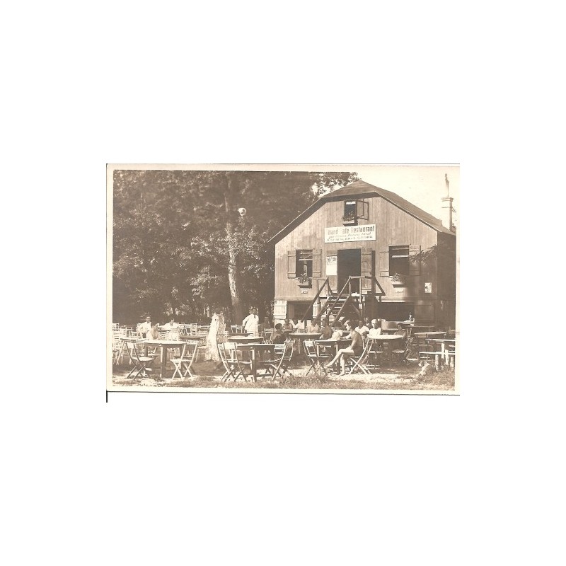AK - Strand Cafe Restaurant zur blauen Donau Insel - 1929