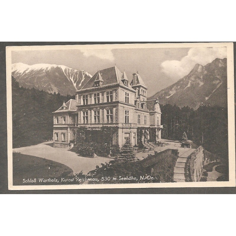 AK - Reichenau - Schloß Wartholz, 530m Seehöhe