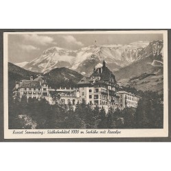 AK - Kurort Semmering - Südbahnhotel 1939