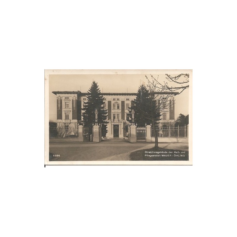 Mauer Oehling - Pflegeanstalt - Jugendstilgebaeude (Noe)
