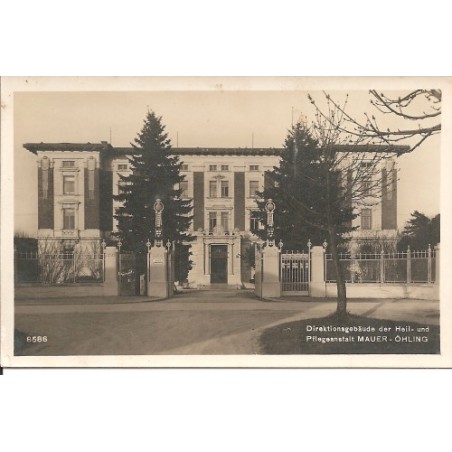 Mauer Oehling - Pflegeanstalt - Jugendstilgebaeude (Noe)