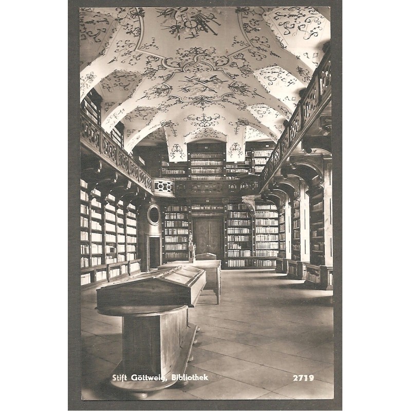 AK - Göttweig - Bibliothek  (NÖ)