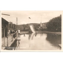 Fuerst Lichtenstein´sches Schwimmbad - Hofstatt a. W. - 1929