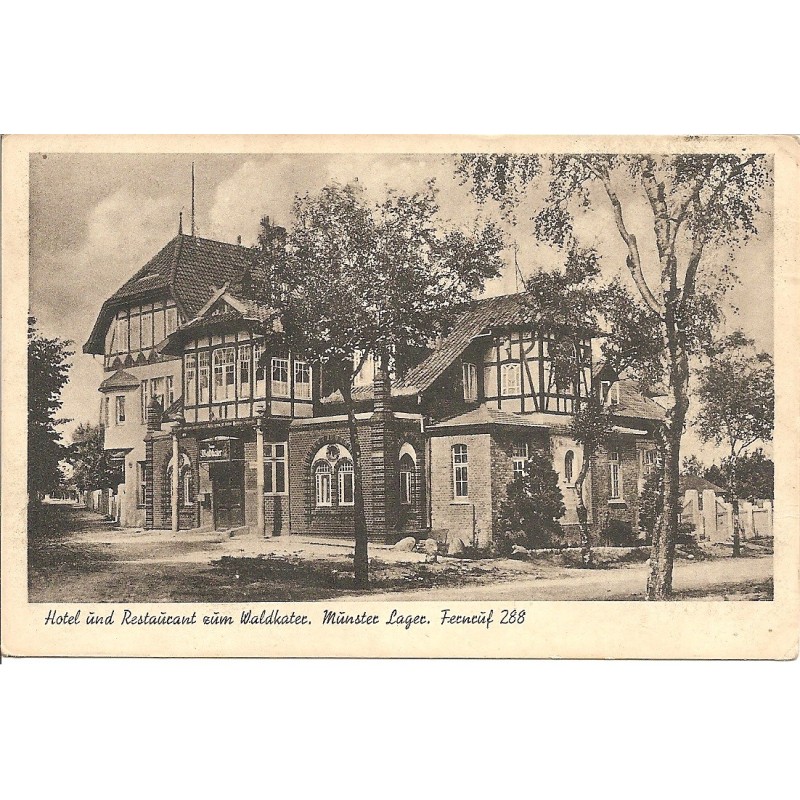 Hotel und Restaurant zum Waldkater, Muenster Lager (NI)