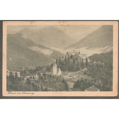 AK - Klamm am Semmering - 1922