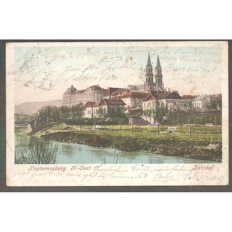 AK - Klosterneuburg - Bahnhof - 1903