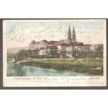 AK - Klosterneuburg - Bahnhof - 1903