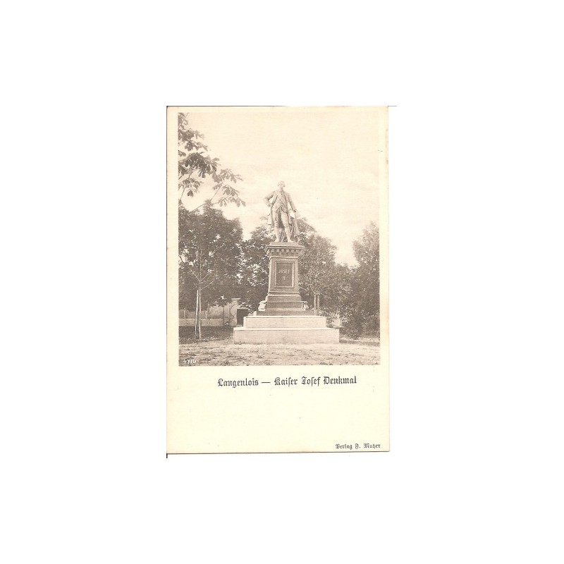 AK - Langenlois - Kaiser Josef Denkmal