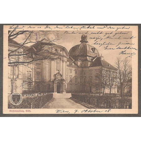 AK - Klosterneuburg Stift - Schulverein Nr. 548