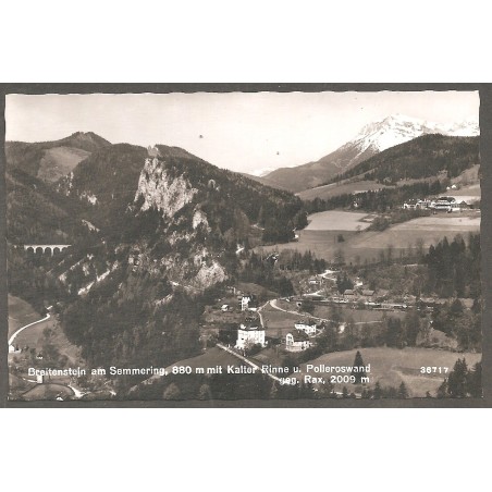 AK - Breitenstein m. Kalter Rinne u. Polleroswand