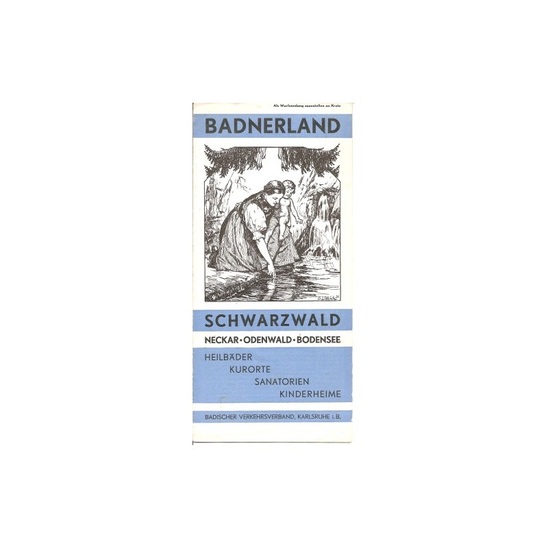Prospekt Bade- und Kurorte im Badnerland Prospekt Bade- und Kurorte im Badnerland