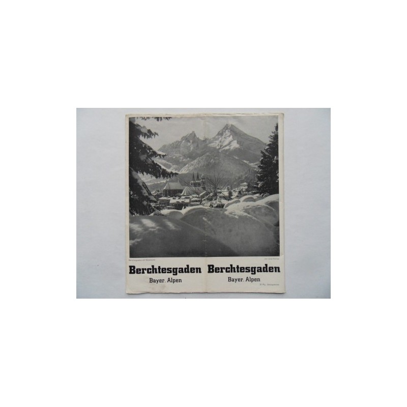 Prospekt Berchtesgaden 1938/39