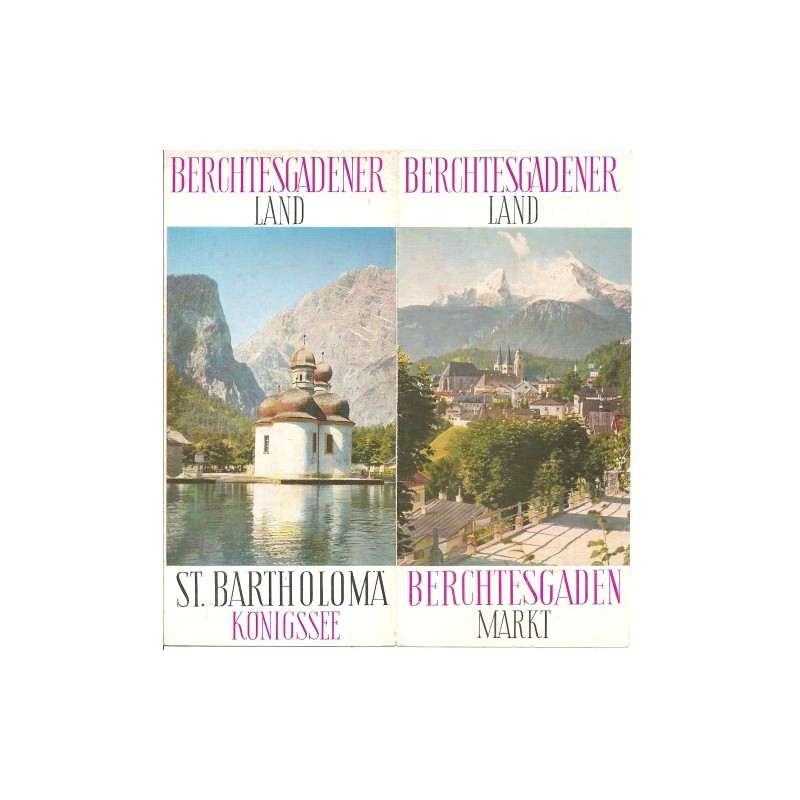 Prospekt Berchtesgadener Land - 1963 Prospekt Berchtesgadener Land - 1963