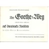 Prospekt Der Goethe-Weg auf Innsbrucks Nordkette