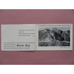 Prospekt Der Goethe-Weg auf Innsbrucks Nordkette
