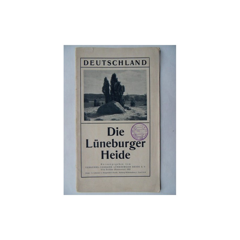 Prospekt Die Lueneburger Heide 1932