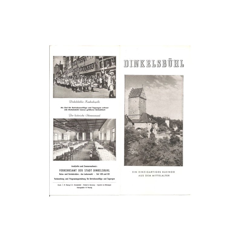Prospekt Dinkelsbuehl Prospekt Dinkelsbuehl