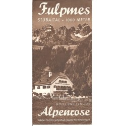 Prospekt Fulpmes  - Hotel und Pension ALPENROSE