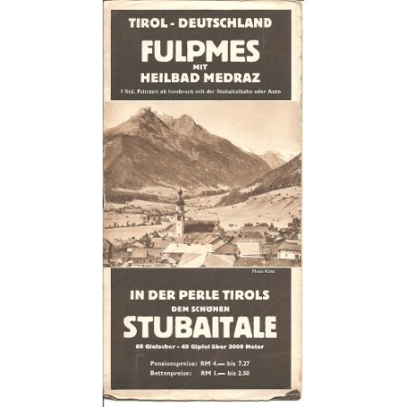 Prospekt Fulpmes mit Heilbad Medraz