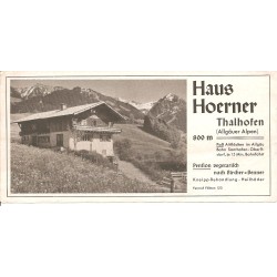Prospekt Haus Hoerner - Thalhofen
