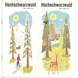 Prospekt Hochschwarzwald mit Verzeichnis