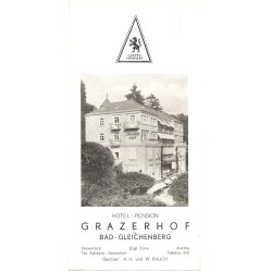 Prospekt Hotel Grazerhof - Bad-Gleichenberg