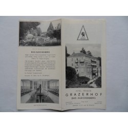 Prospekt Hotel Grazerhof - Bad-Gleichenberg