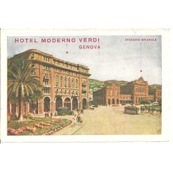 Prospekt Hotel Moderno Verdi - Genova