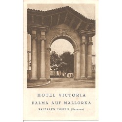 Prospekt Hotel Victoria - Palma auf Mallorka