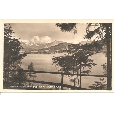 AK - Klagenfurt - Wörthersee - Blick auf Koschutta - 1941