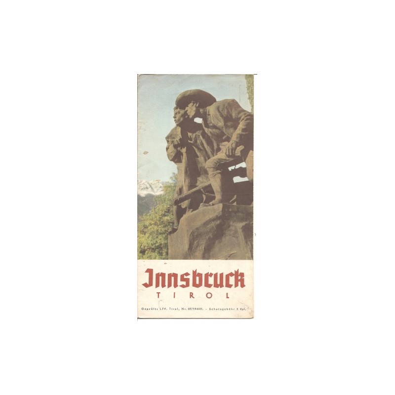 Prospekt Innsbruck Tirol 1940