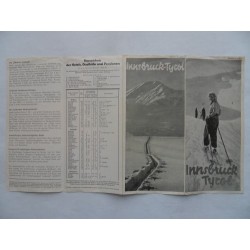 Prospekt Innsbruck Tyrol 1933