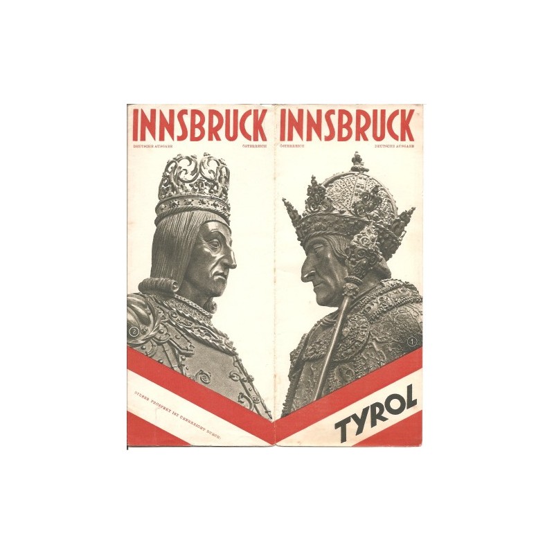 Prospekt Innsbruck Tyrol 1935