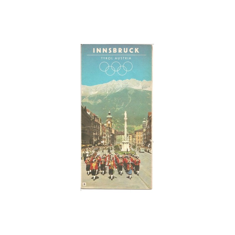 Prospekt Innsbruck Tyrol 1964 - Olympia