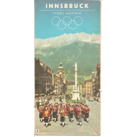 Prospekt Innsbruck Tyrol 1964 - Olympia