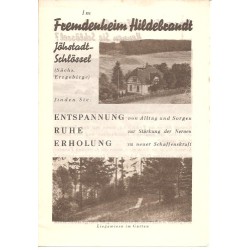 Prospekt Joehstadt Schloessel - Fremdenheim Hildebrandt