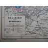 Landkarte Galizien und Bukowina Haardt´s Volksschul Atlas