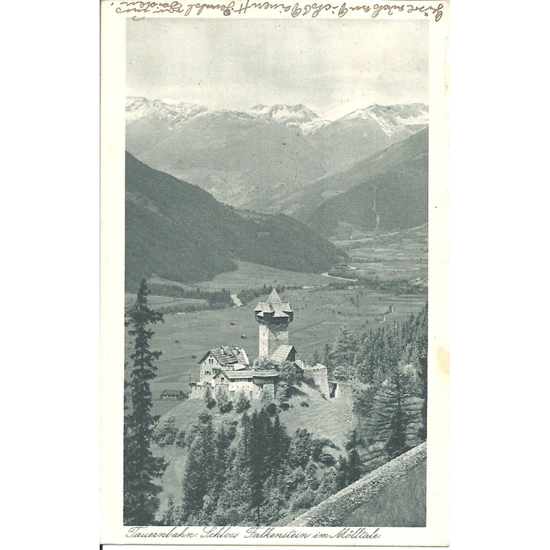 AK - Tauernbahn, Schloss Falkenstein im Mölltale  - 1927