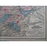 Landkarte Niederösterreich Kozenns Schul Atlas No. 41