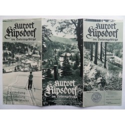 Prospekt Kurort Kipsdorf - 1937