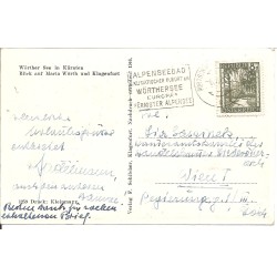 AK - Wörther See - Blick auf Maria Wörth - 1946 (K)